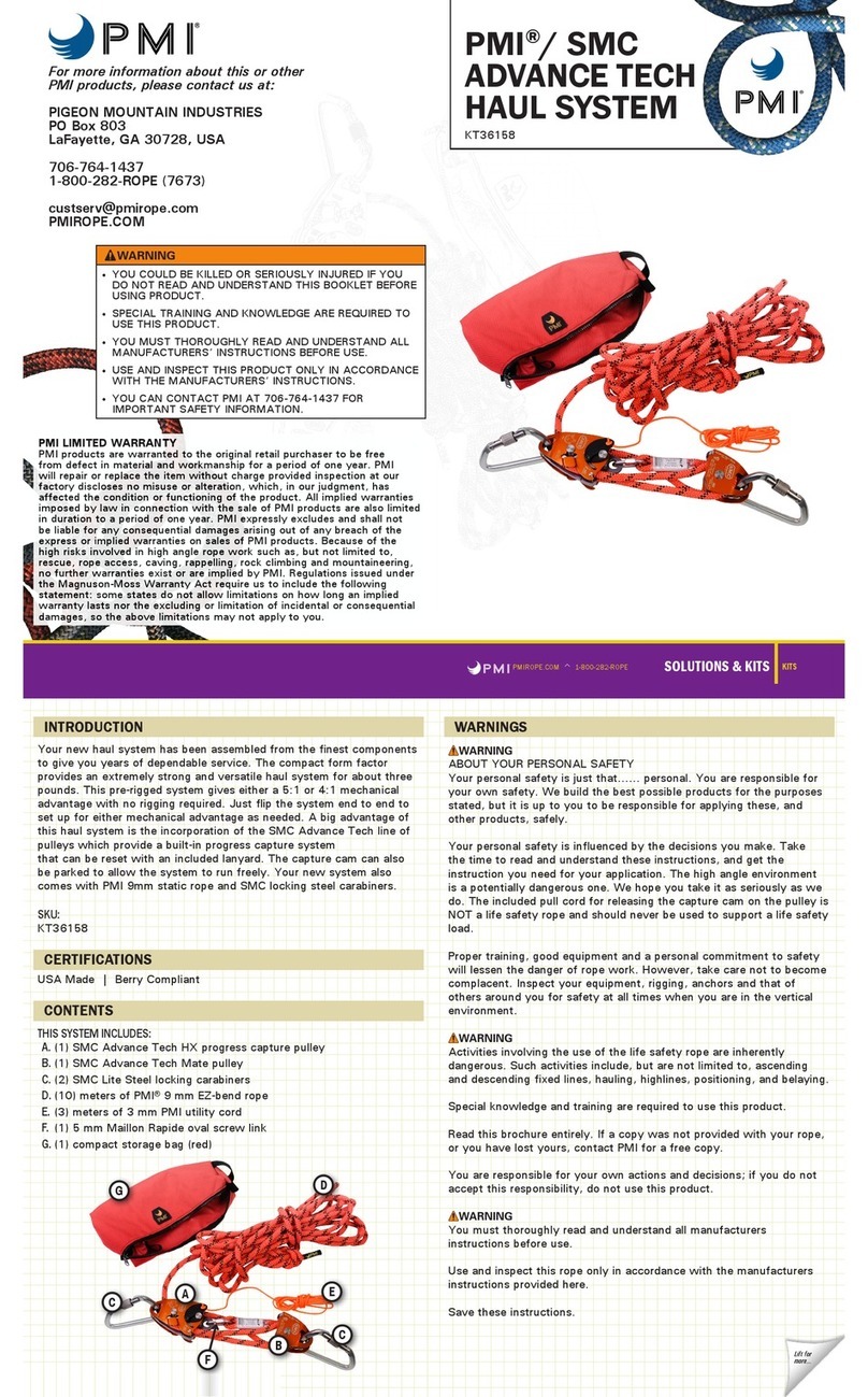 PMI SMC ADVANCE TECH manual
