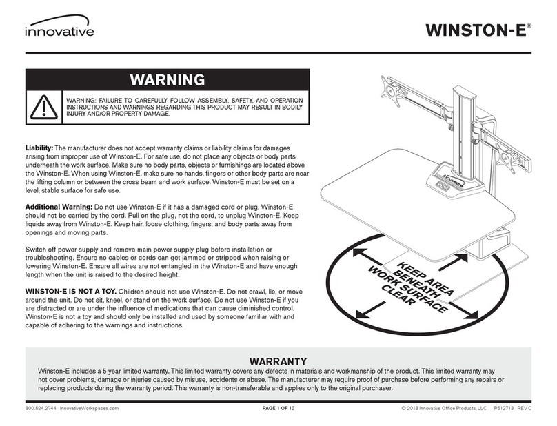 Innovative WINSTON-E installation instructions