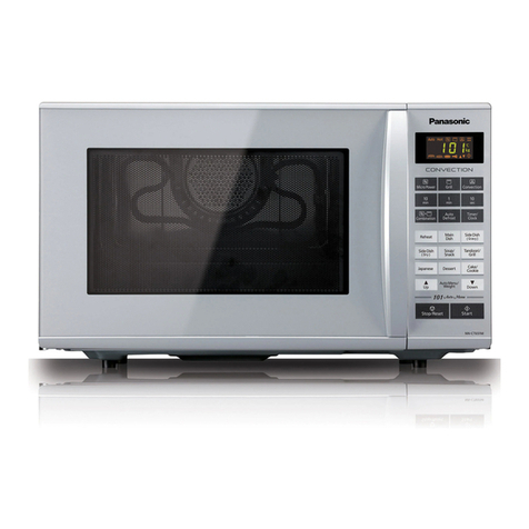 Panasonic NN-CT641M Service manual