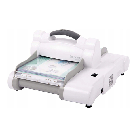 SIZZIX Big Shot Express User manual SIZZIX Big Shot Express User manual