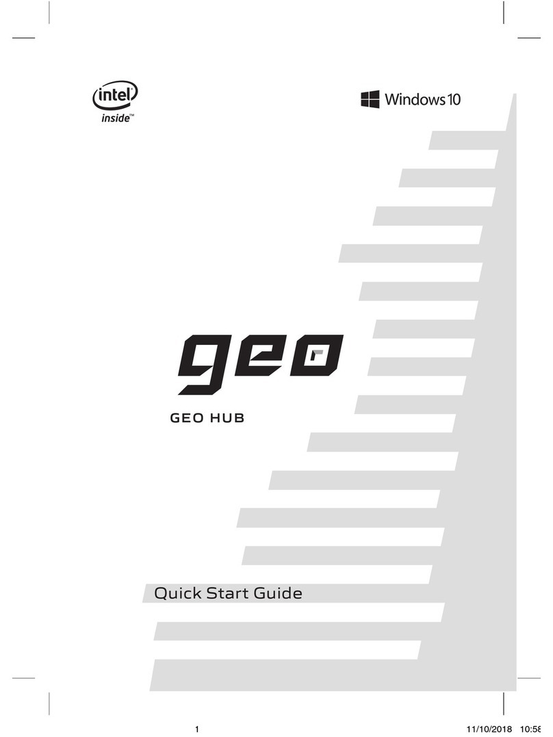 Geo GEO HUB quick start guide