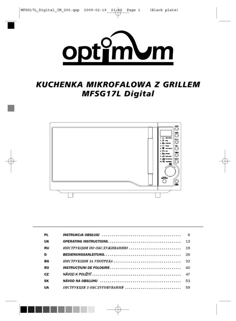 Optimum MFSG17L User manual