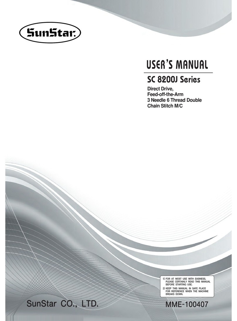 SunStar SC 8200J Series User manual SunStar SC 8200J Series User manual