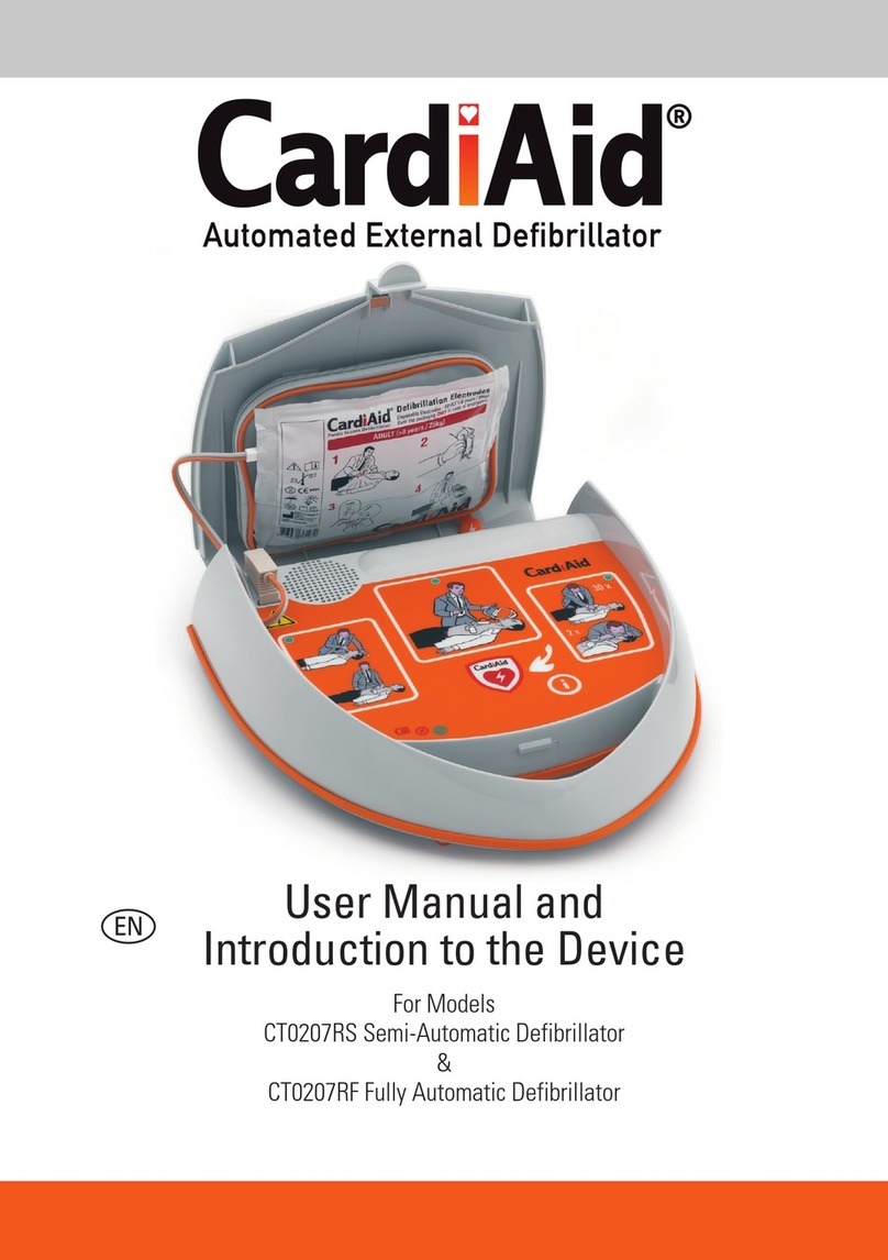 CardiAid CT0207RS User Manual and Introduction to the Device