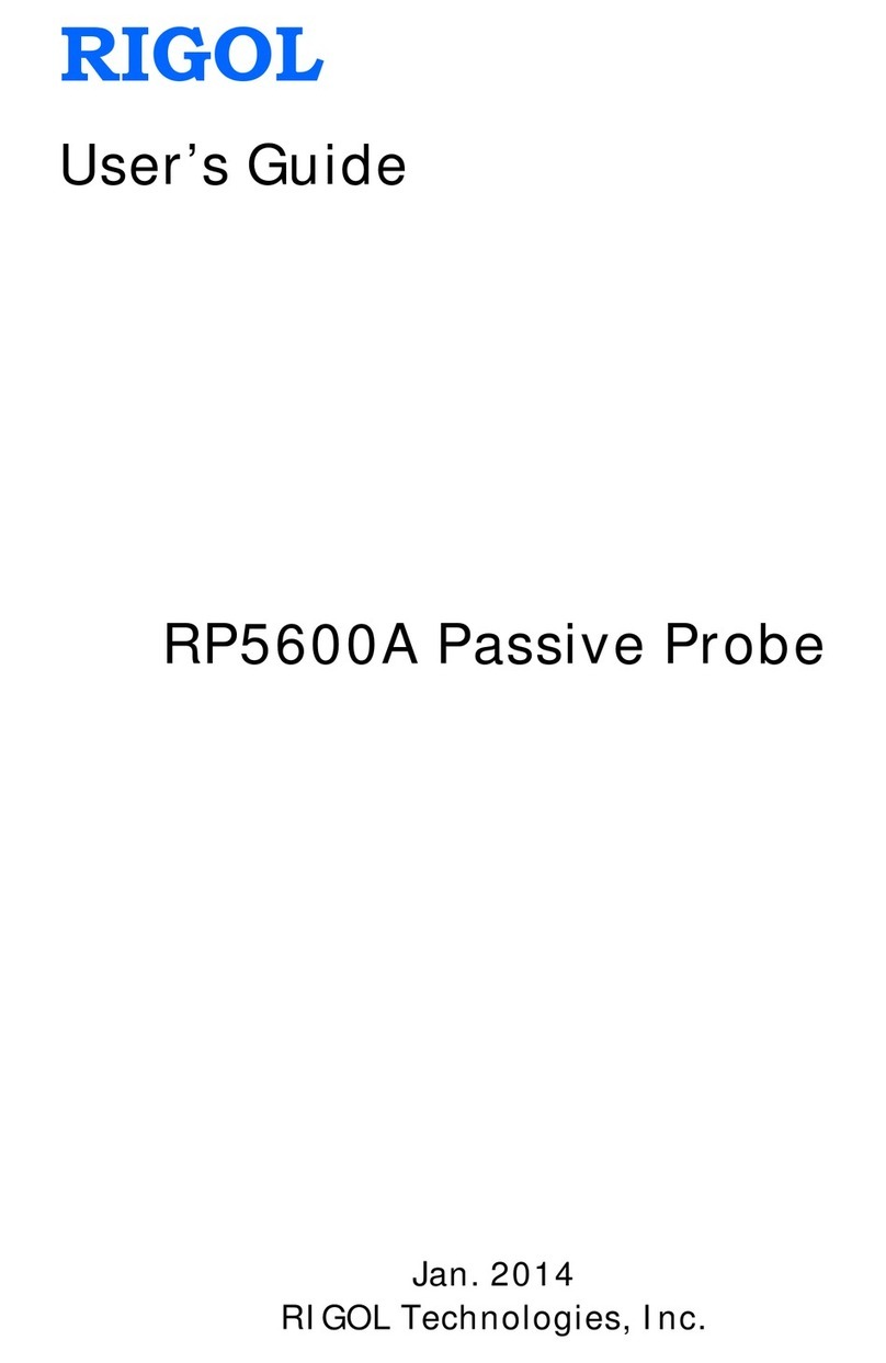 Rigol RP5600A User manual