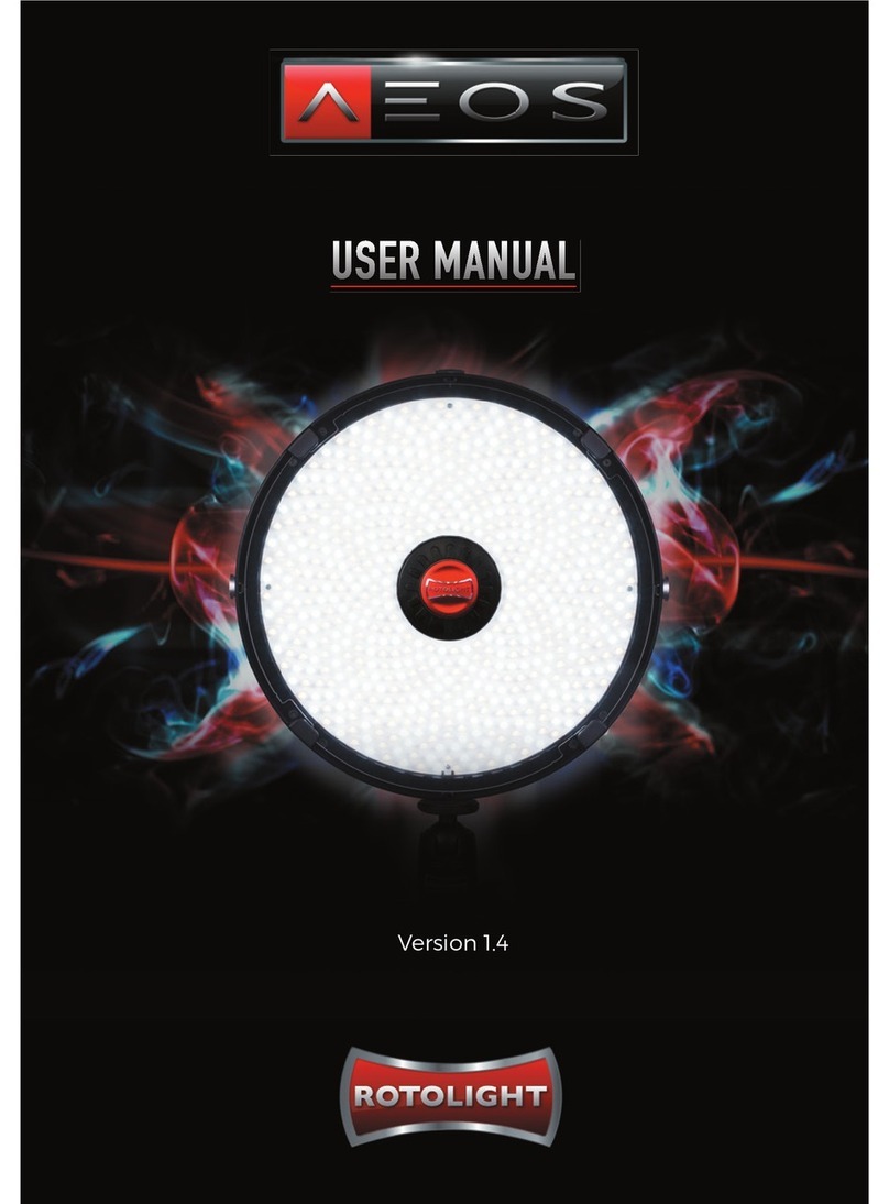 Rotolight AEOS User manual
