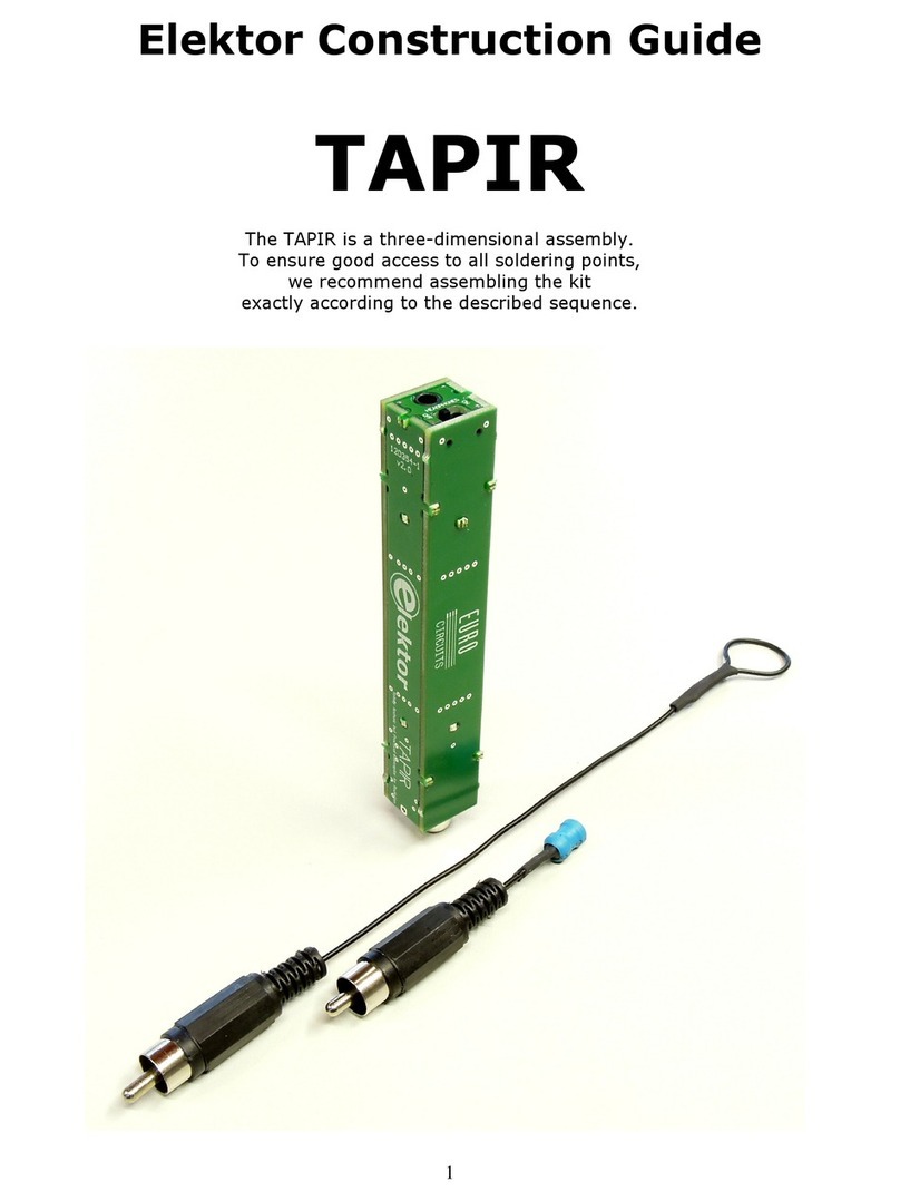 Elektor TAPIR Construction guide