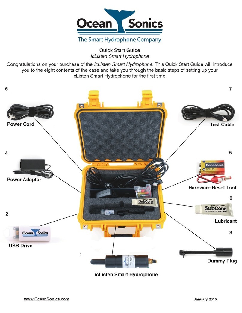 Ocean Sonics icListen quick start guide