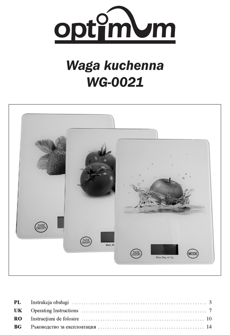 Optimum WG-0021 operating instructions