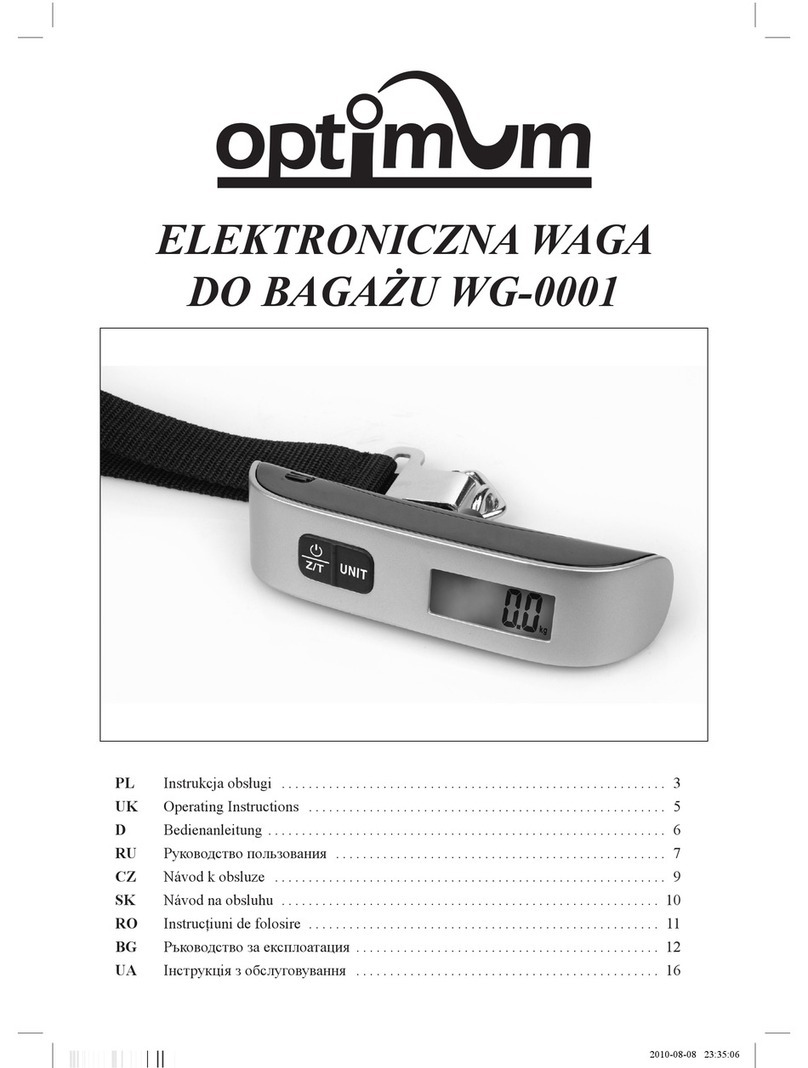 Optimum WG-0001 User manual