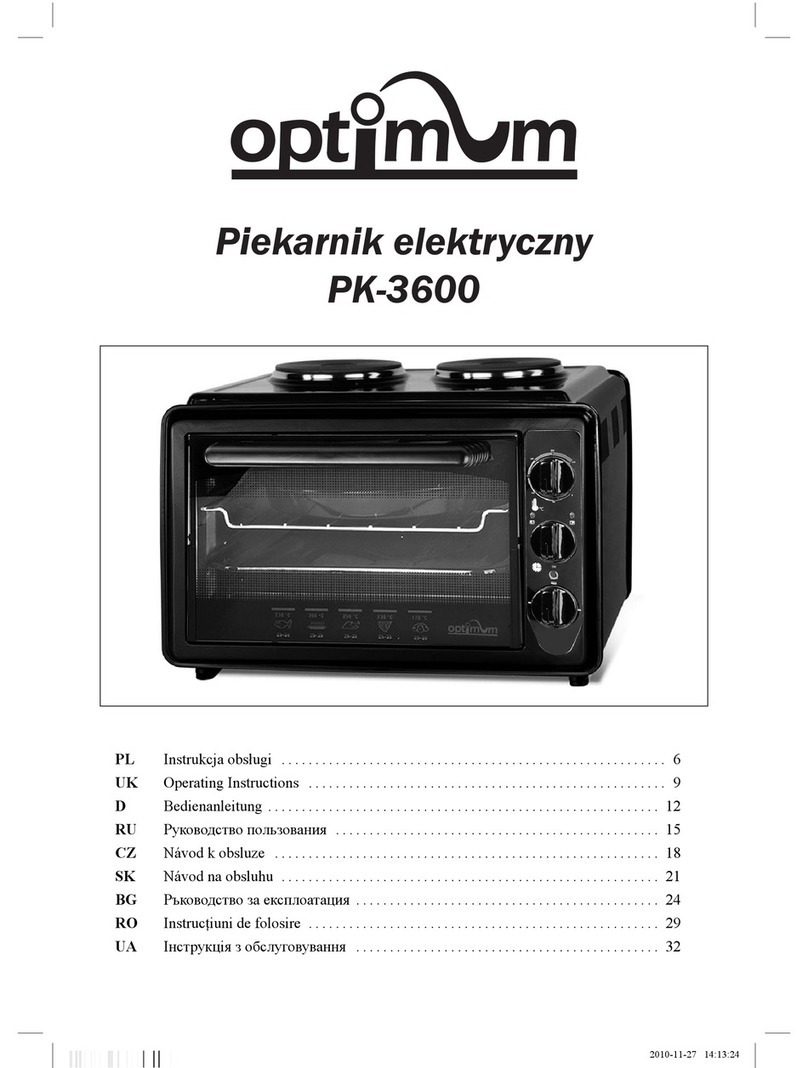 Optimum PK-3600 operating instructions Optimum PK-3600 operating instructions