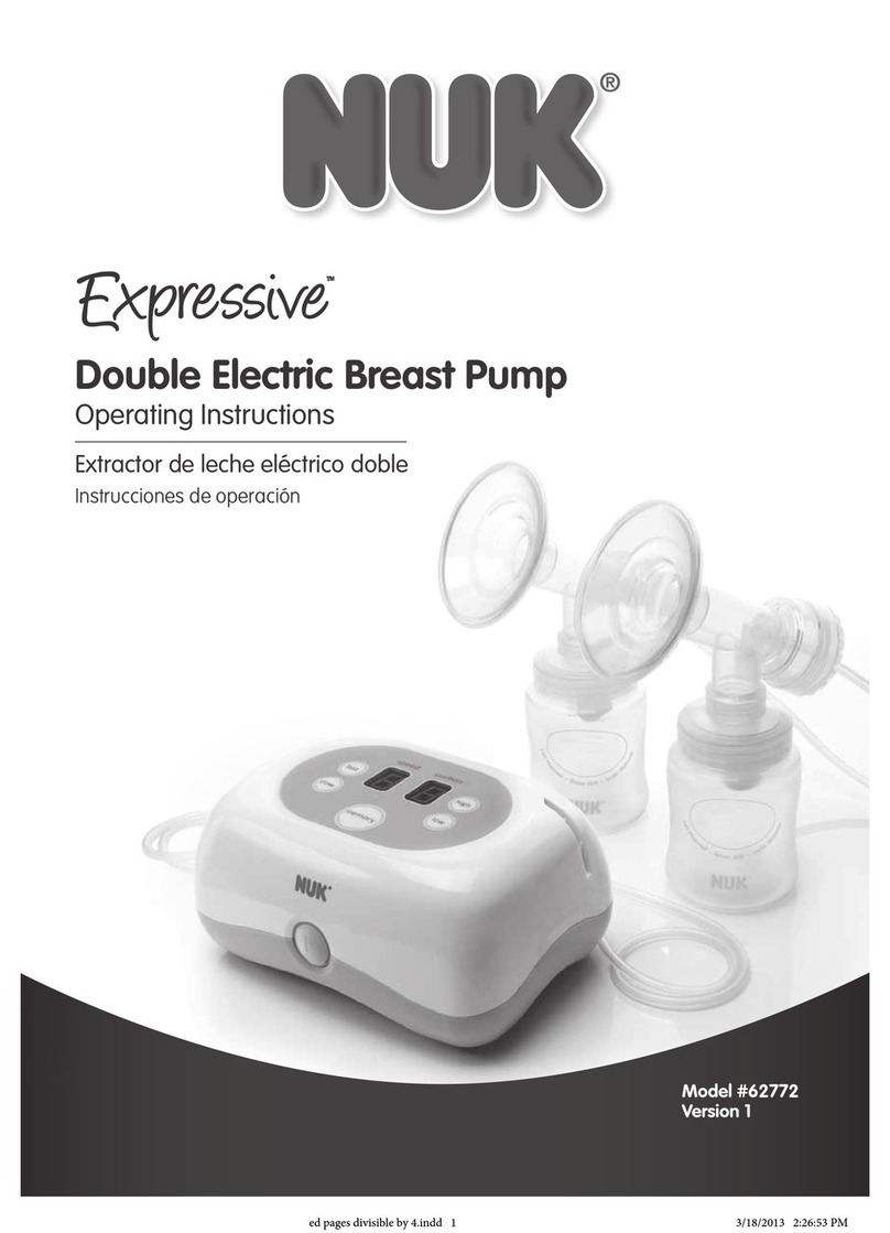 NUK Expressive 62772 operating instructions