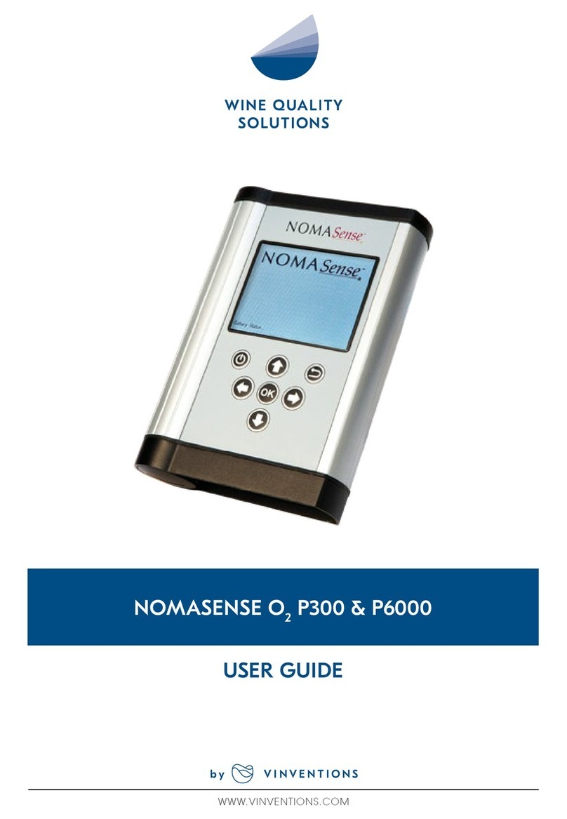 Wine Quality Solutions NOMASENSE O2 P300 user guide