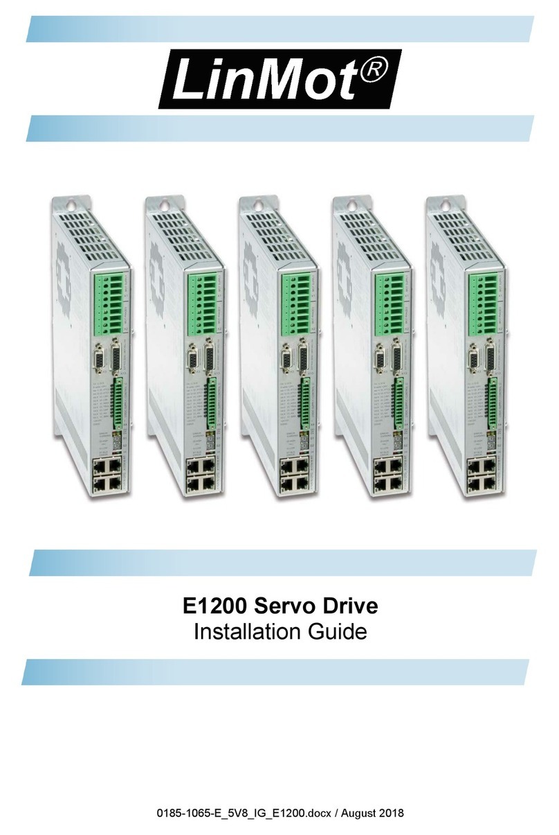 LinMot E1200 Series User manual