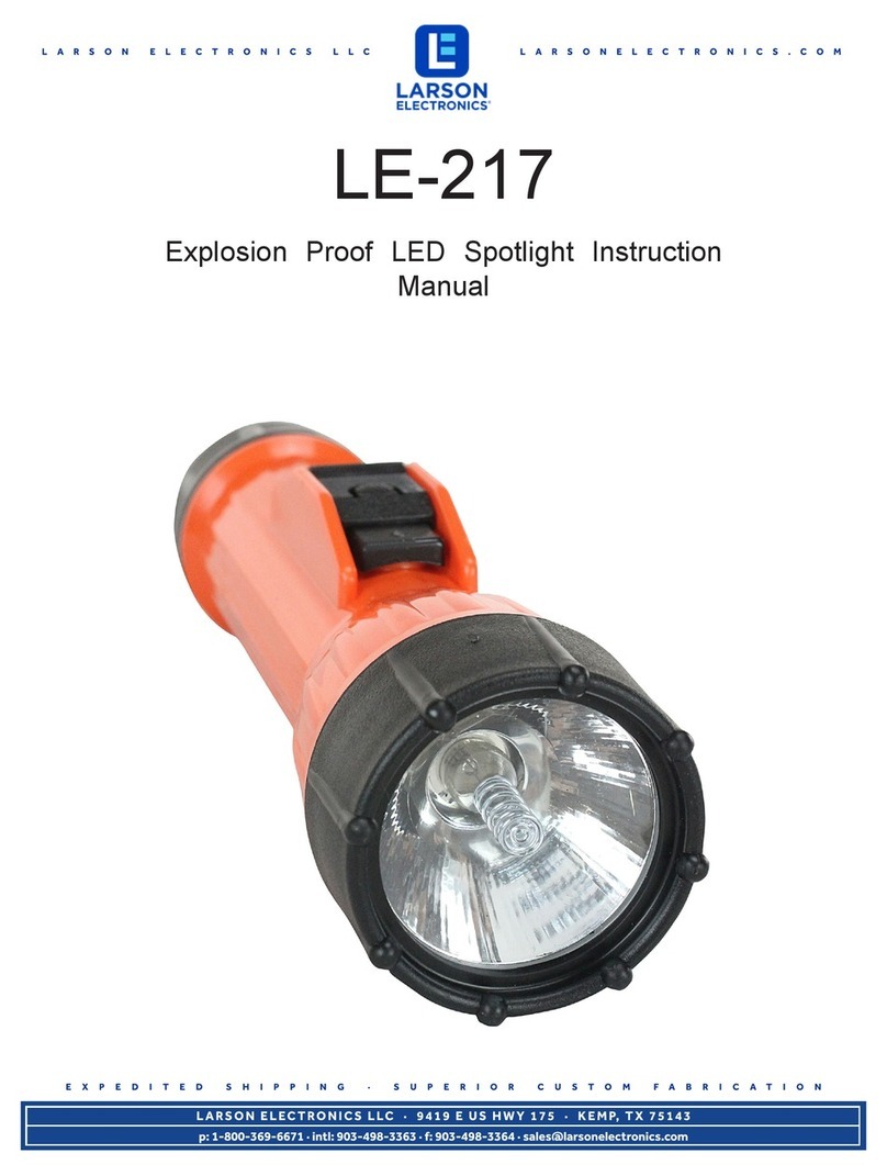 Larson Electronics LE-217 User manual