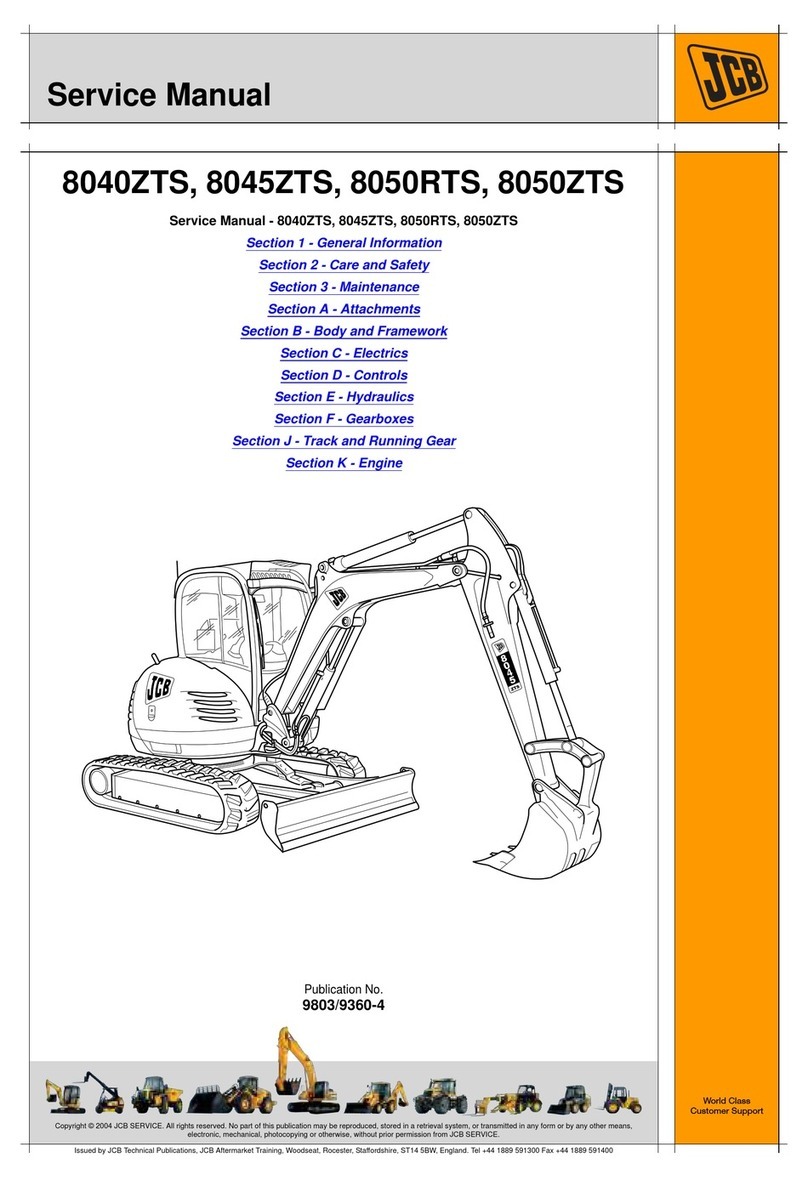 jcb 8040ZTS Service manual