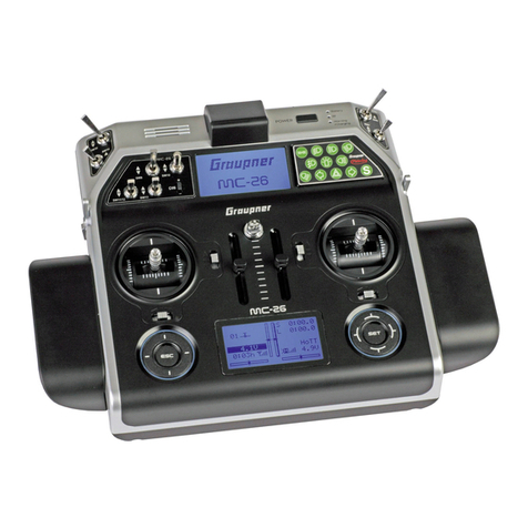 GRAUPNER Kingpad mc-edition mc-28 Owner's manual