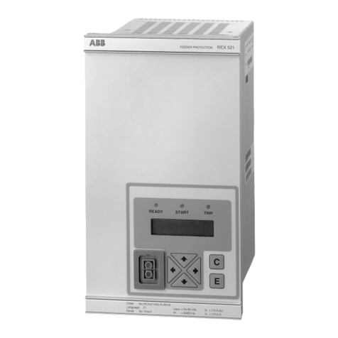 ABB REX 521 Technical Reference Manual, Standard Configurations