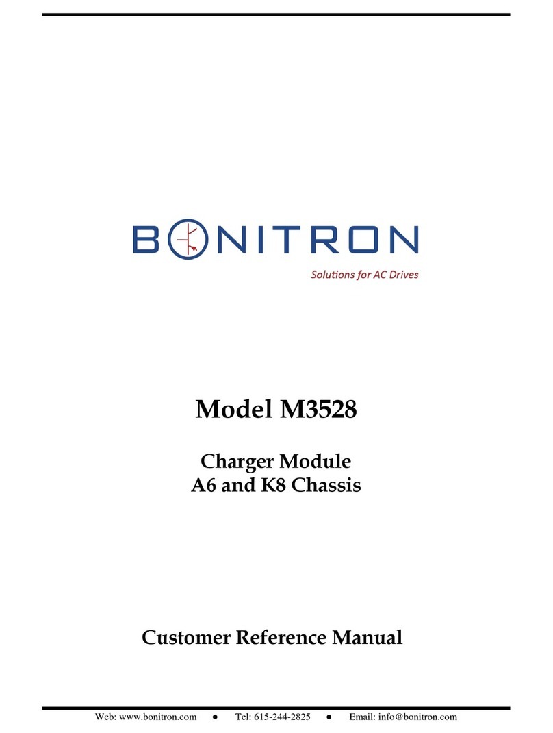 bonitron M3528 Customer Reference Manual
