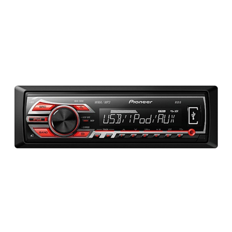 Pioneer MVH-350BT owner's manual