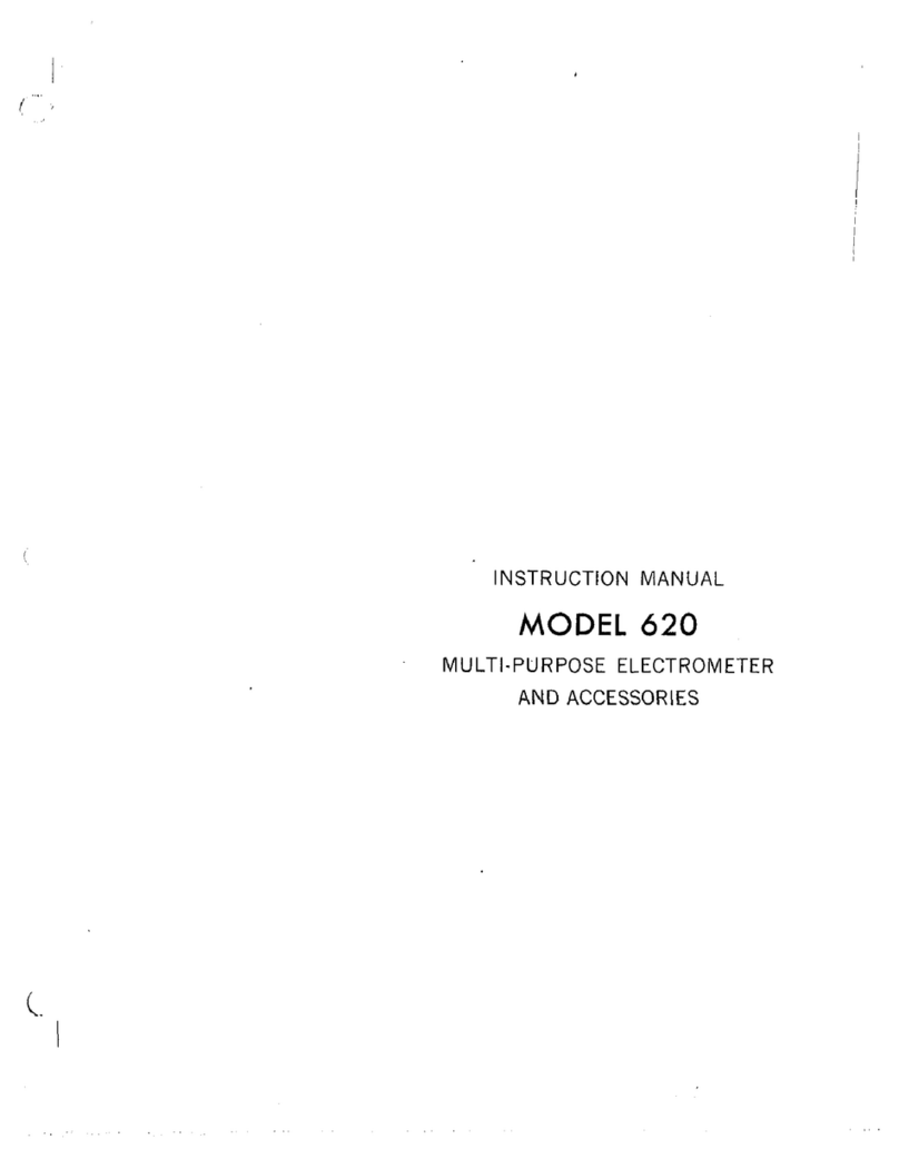 Keithley 620 instruction manual