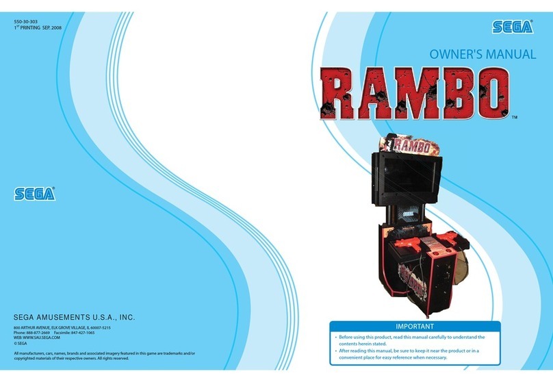 Sega Rambo User manual Sega Rambo User manual