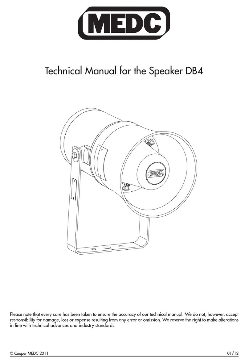 MEDC DB4 User manual