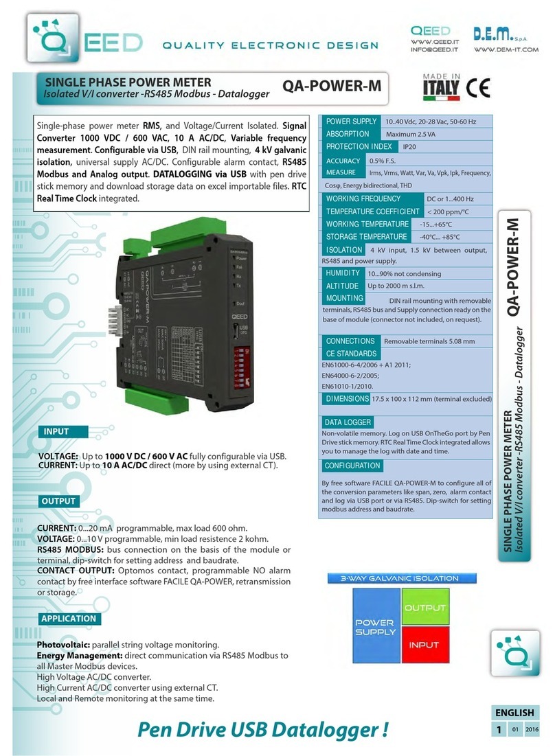 QEED QA-POWER-M instruction manual