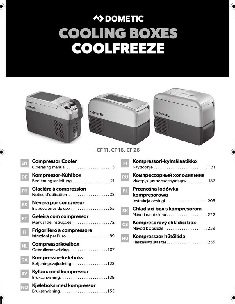 Dometic CF 11 User manual