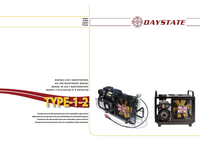 Daystate TYPE-2 Use and maintenance manual Daystate TYPE-2 Use and maintenance manual
