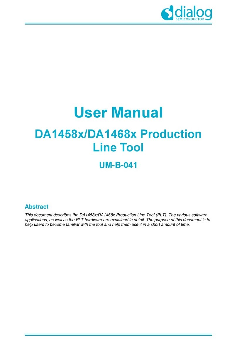 Dialog DA1458 Series User manual