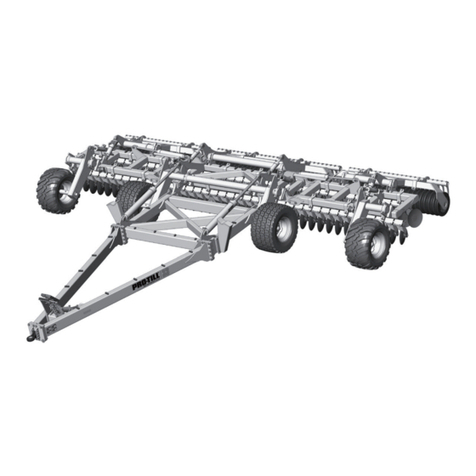 Degelman Pro-Till 33 Operator's & parts manual