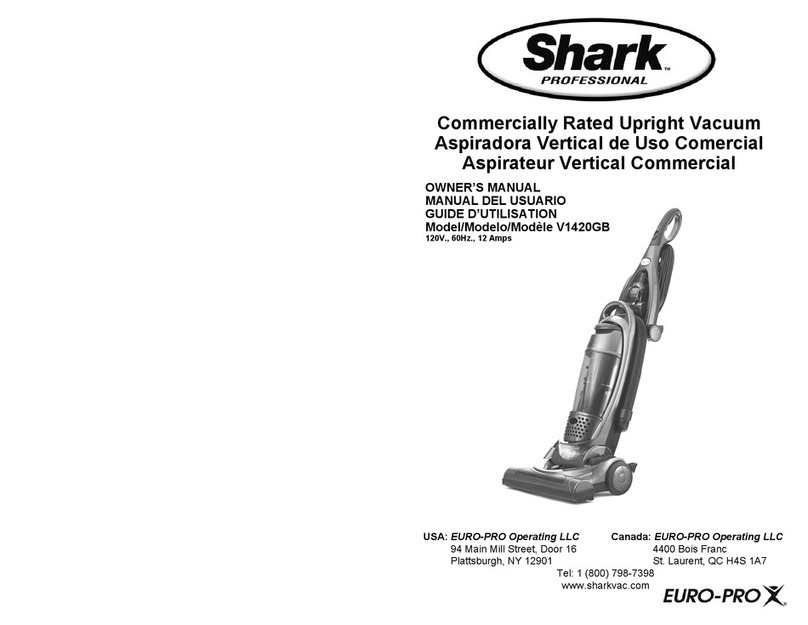 Shark V1420GB User manual Shark V1420GB User manual