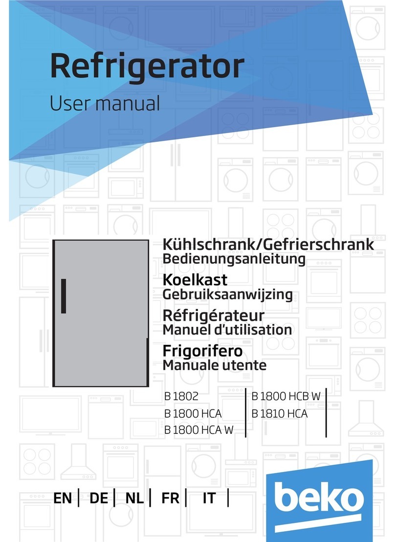 Beko B 1802 User manual