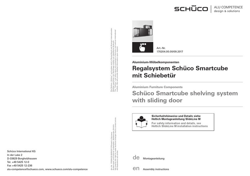 Schüco Smartcube Assembly instructions