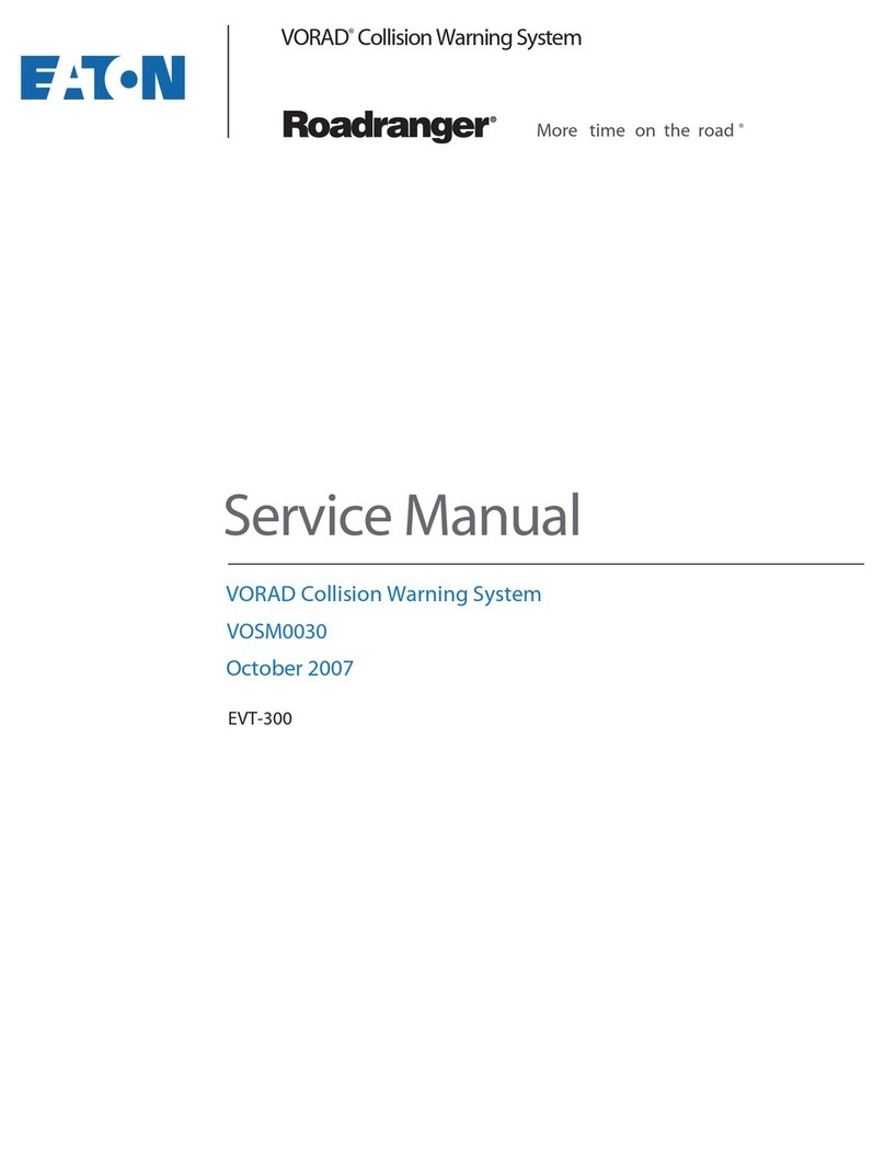 Eaton VORAD Service manual