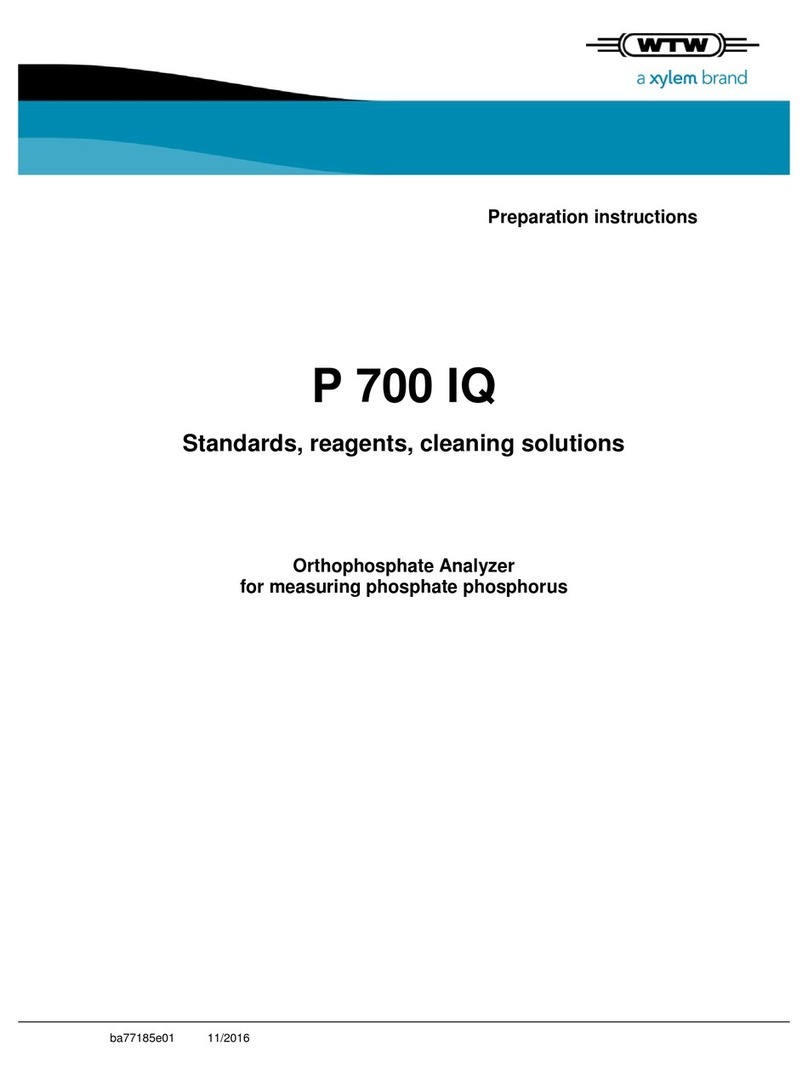 wtw P 700 IQ Operating instructions