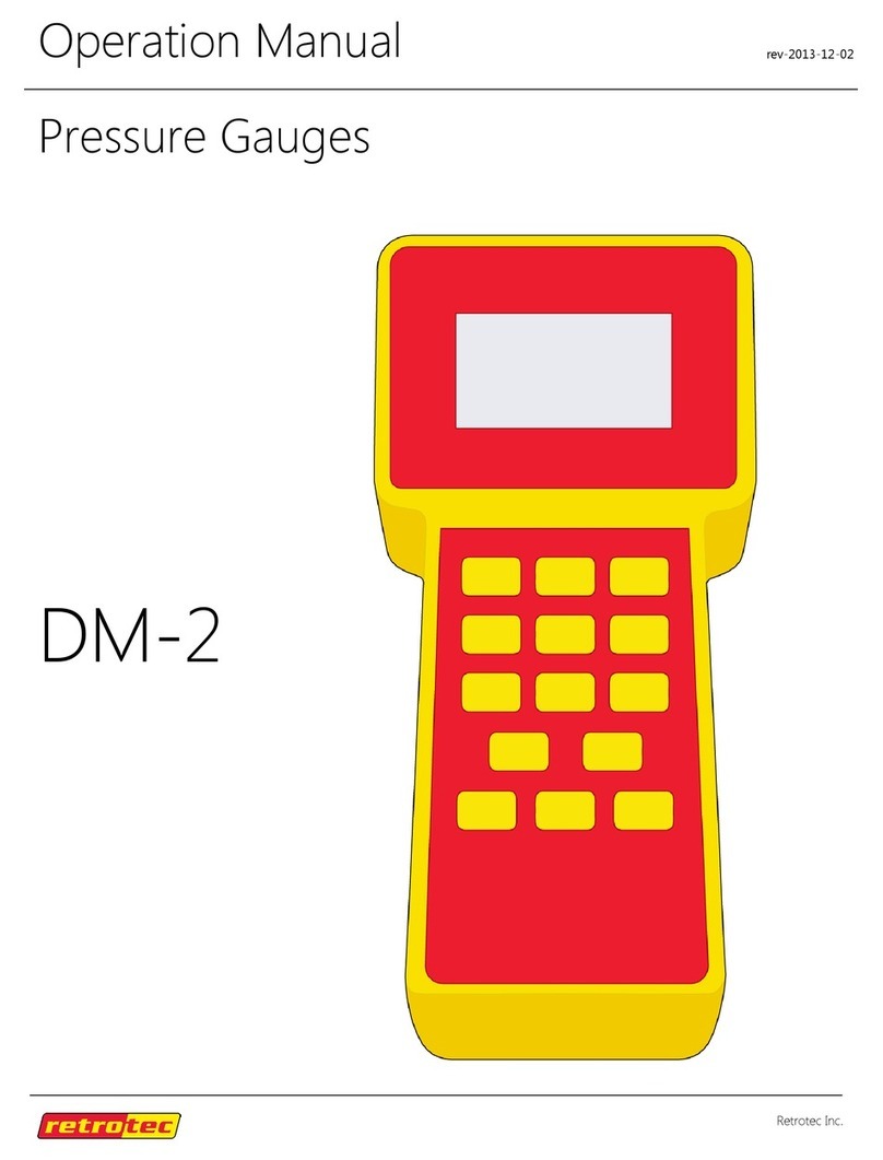 Retrotec DM-2 User manual