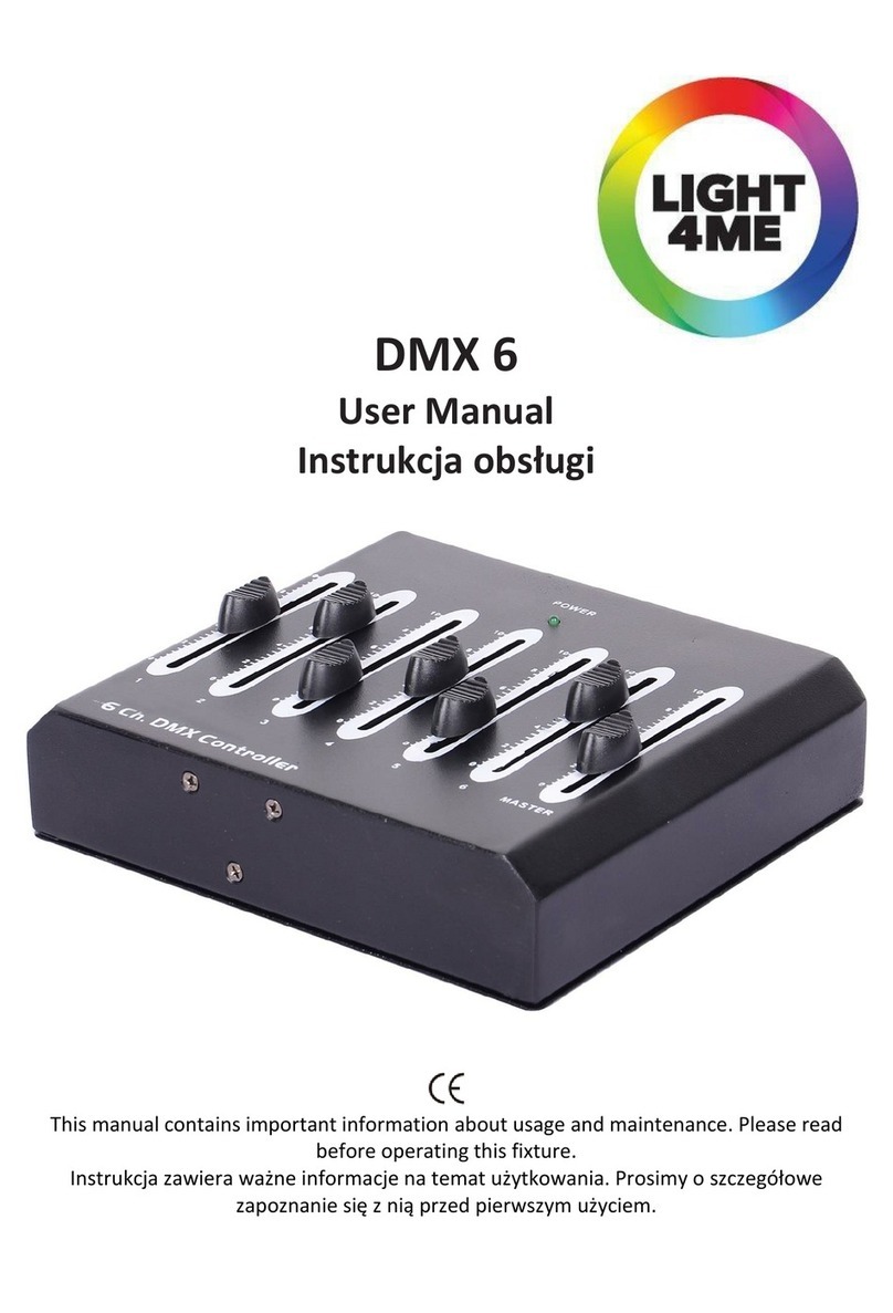 Light4Me DMX 6 user manual