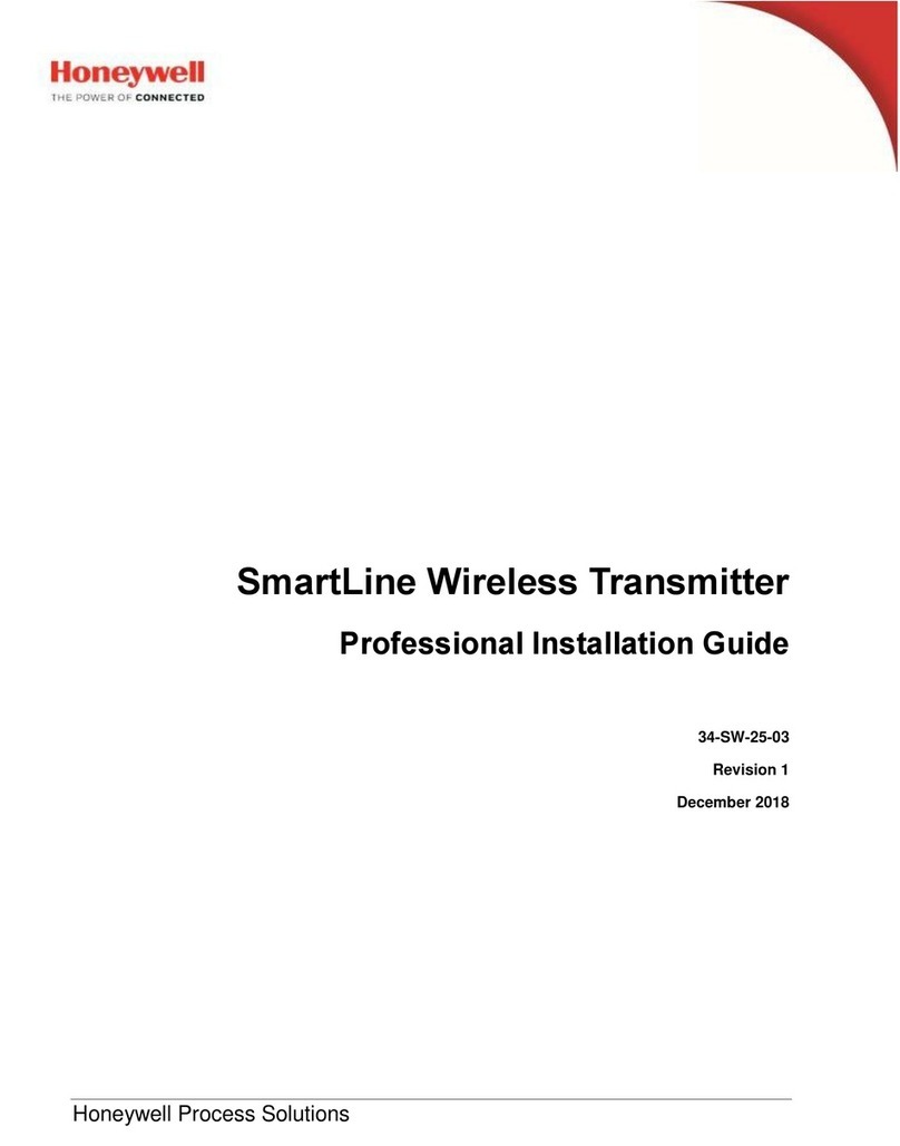 Honeywell STDW810 User manual Honeywell STDW810 User manual