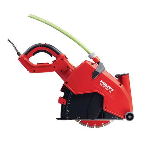 Hilti DCH 300-X manual