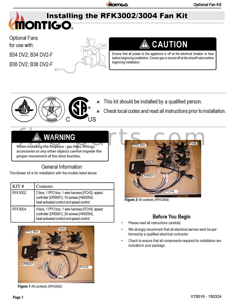 Montigo RFK3002 Installing