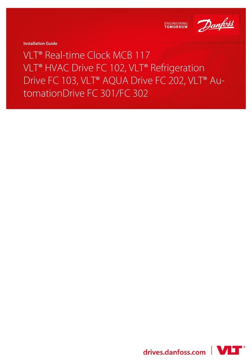 Danfoss VLT series installation guide