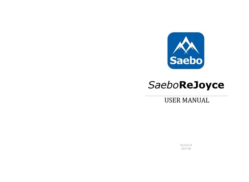 Saebo SaeboReJoyce user manual