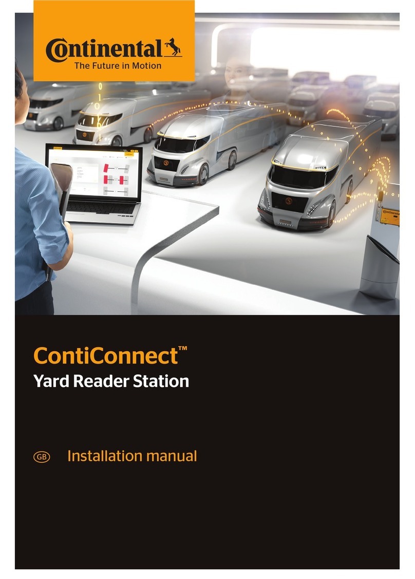 Continental Refrigerator ContiConnect installation manual