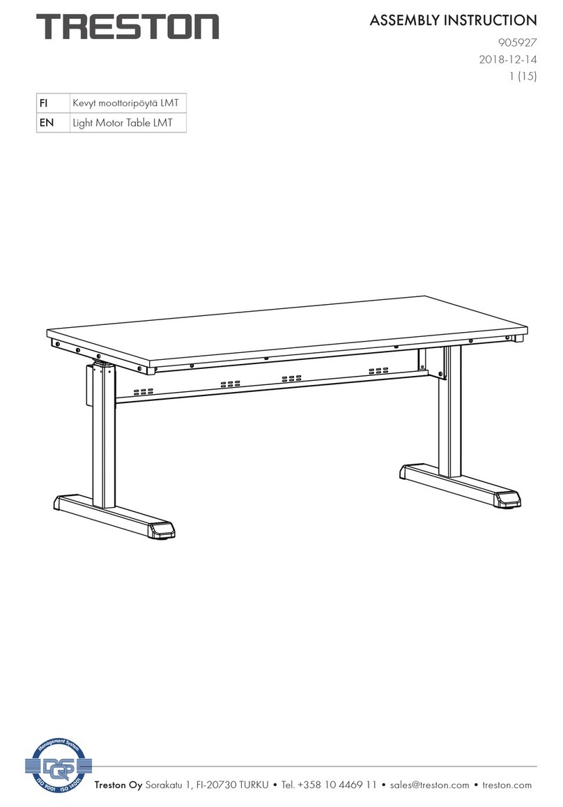 treston Light Motor Table LMT User manual treston Light Motor Table LMT User manual