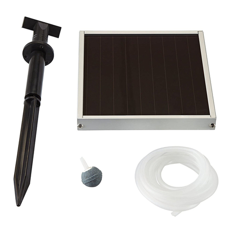 Pontec PondoSolar Air 150 Plus operating instructions