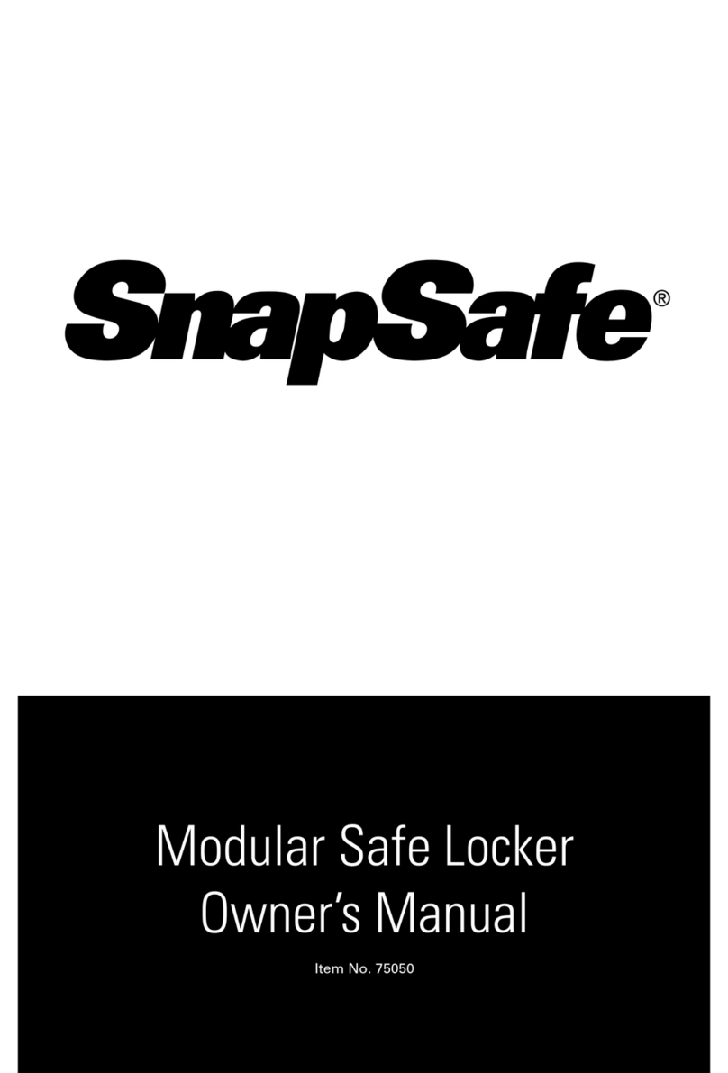 SnapSafe 75050 User manual