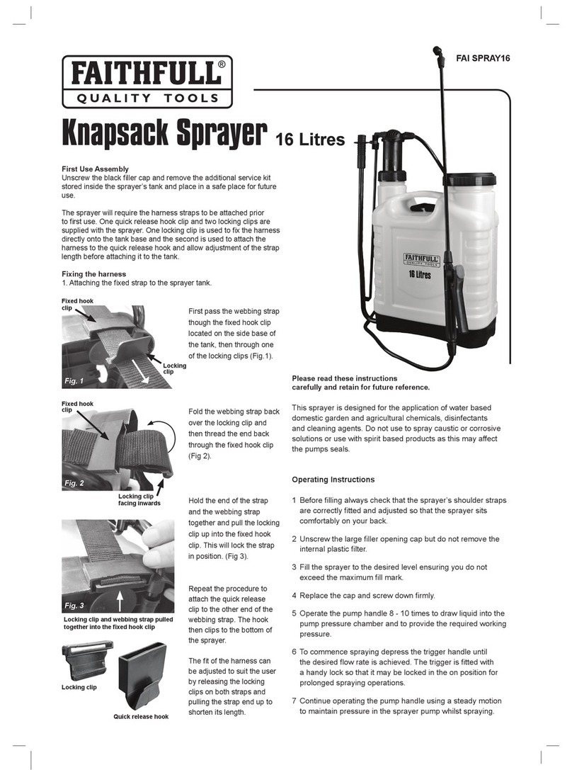 Faithfull FAI SPRAY16 manual