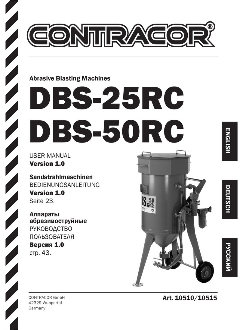Contractor DBS-25RC User manual